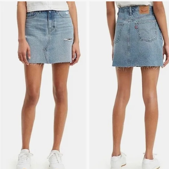 Levi’s 501 skirt size 25 denim - Picture 1 of 3